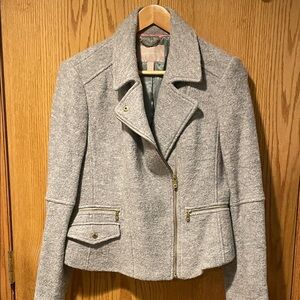 BR Wool Moto Jacket